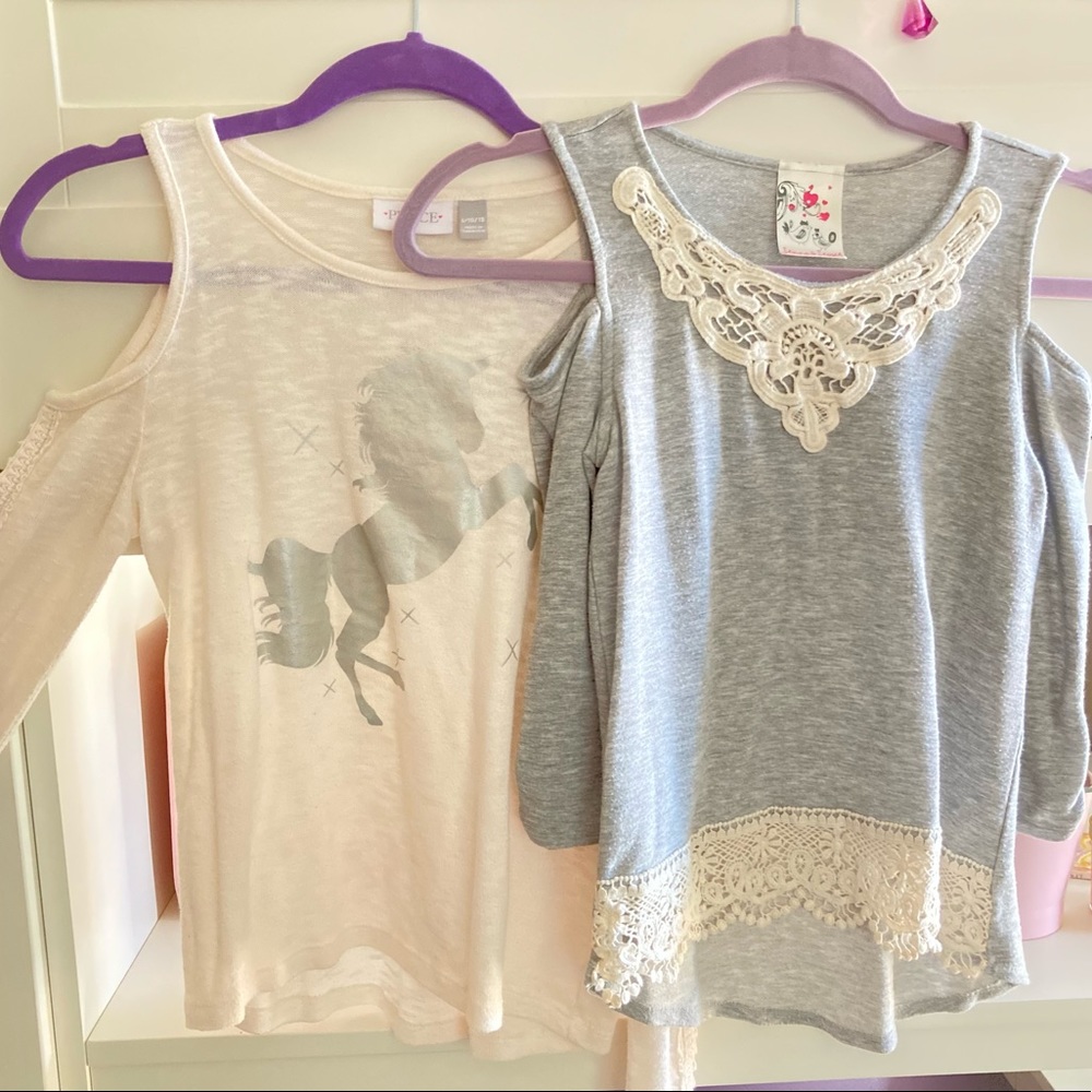 ✨2/$40✨ 2-item Children’s Place + Jenna & Jesse Bundle of Girls’ Shirts/Tops